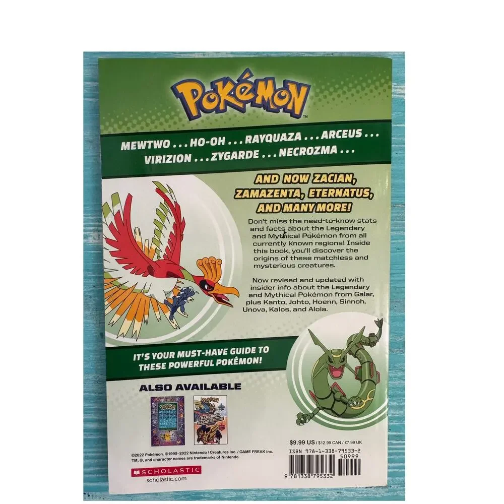 Pokémon Legendary & Mythical Guidebook Super Deluxe With Poster